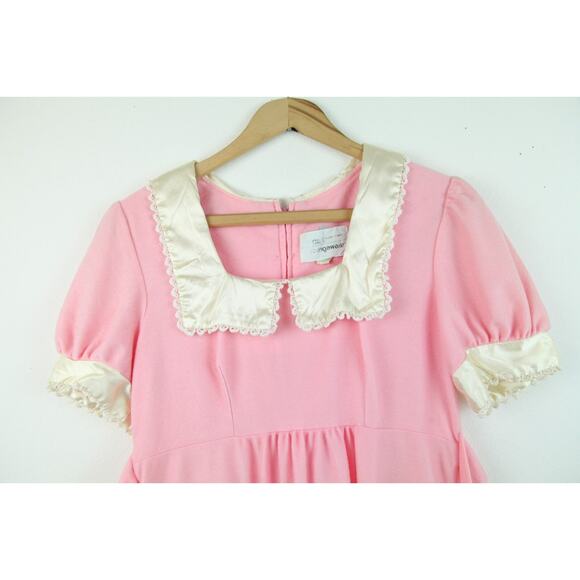 Vintage XS Nightgown Babydoll Regency Princess 60s Coquette Grannycore Cottage - Picture 5 of 9